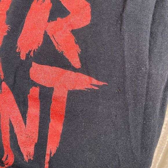 Fall Out Boy Emo Black/Red Put On Your War Paint T Shirt, M - Picture 3 of 3